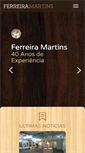 Mobile Screenshot of ferreiramartins.pt